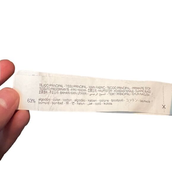 Zara contrast satin textured dress. Size extra small - Picture 4 of 13